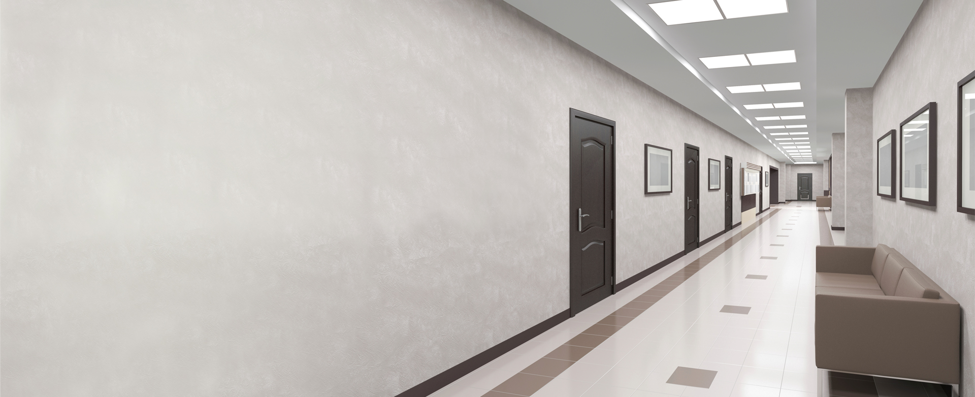 Commercial flooring sales and installation by Mella.