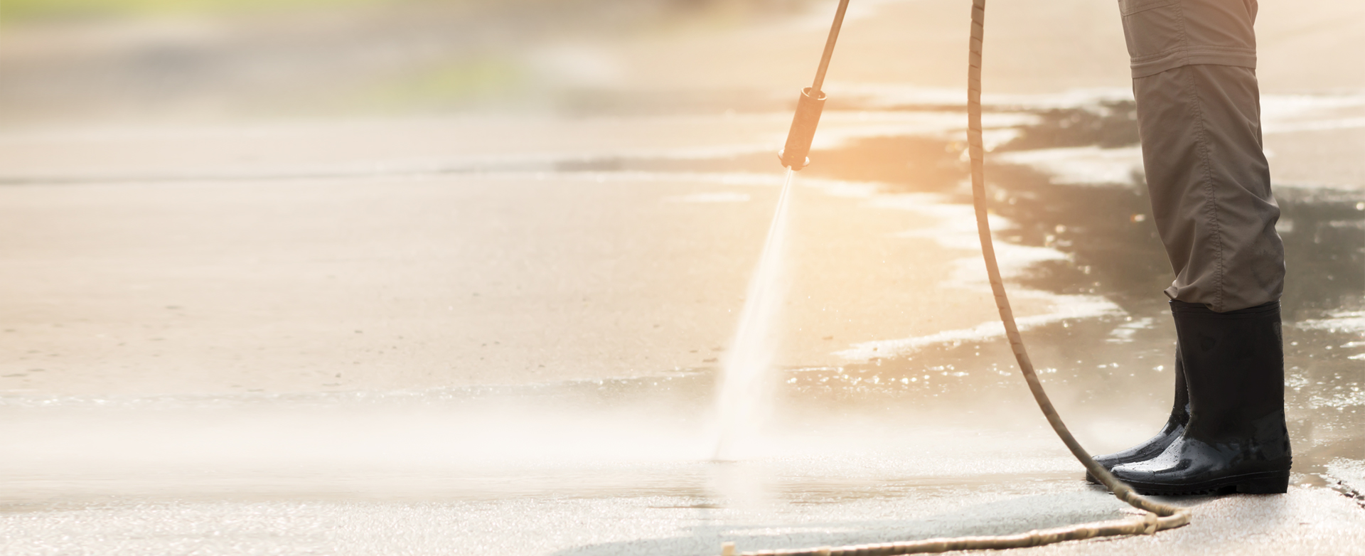 Pressure washing services by Mella